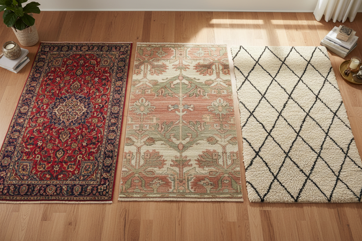 Persian vs. Oushak vs. Moroccan Rugs: The Real Difference