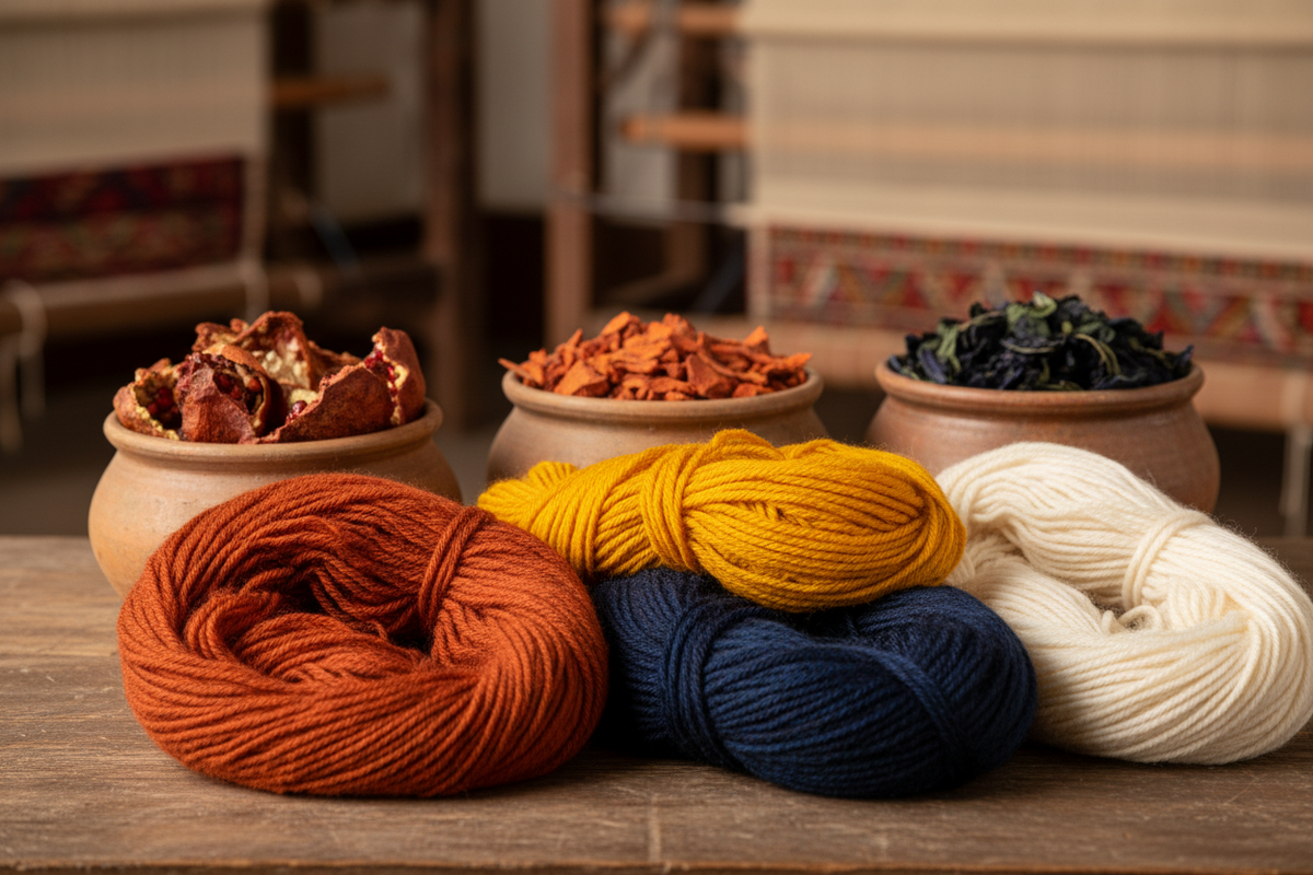 Natural vs. Synthetic Rug Dyes: How to Tell the Difference