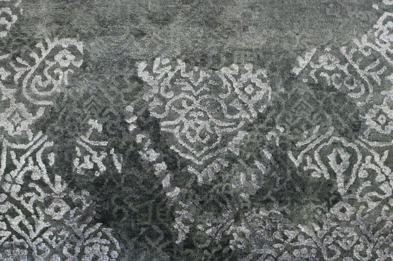 Full view of Modern Abstract Broken Design rug