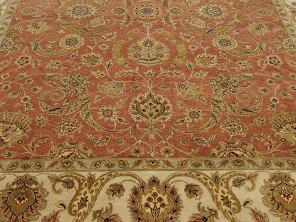 Fine Ziegler Tie Dye rug border detail