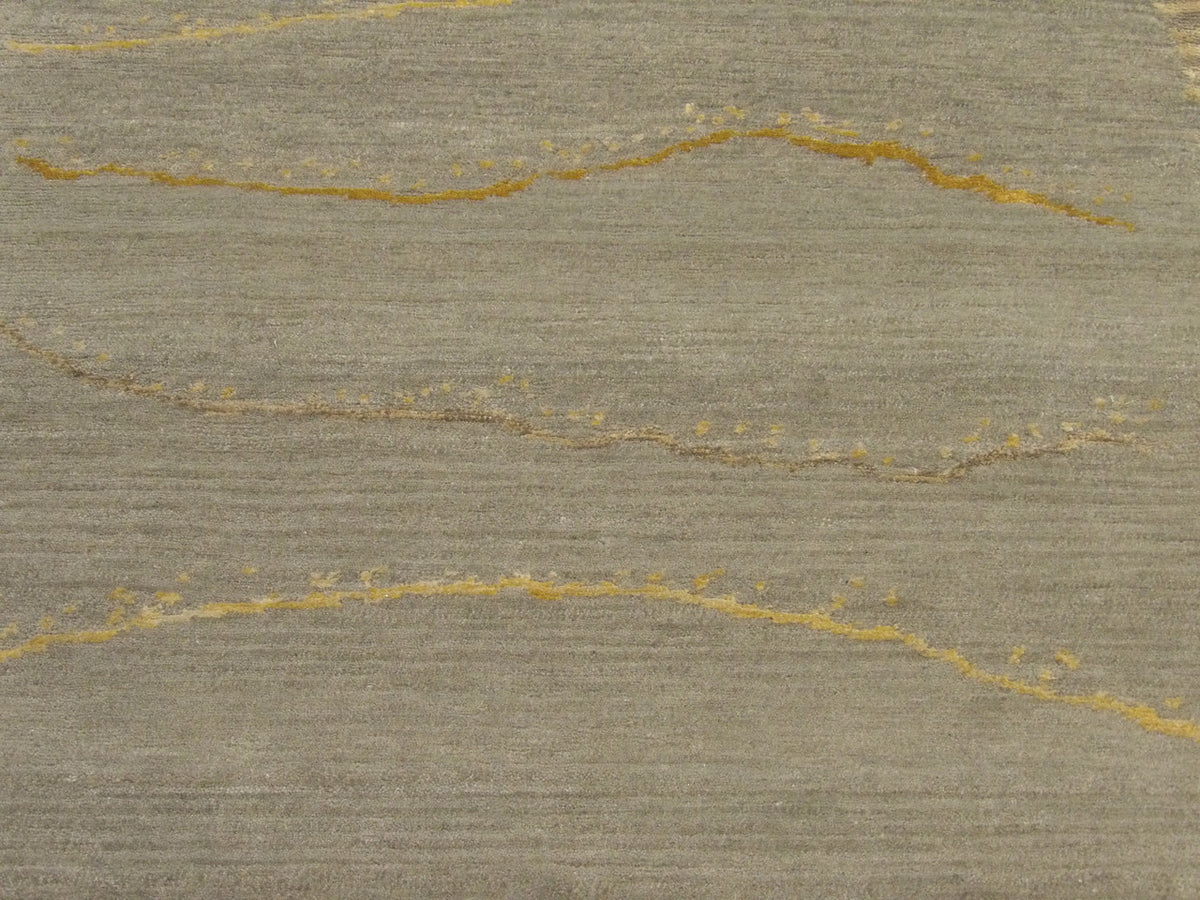 Modern rug border detail