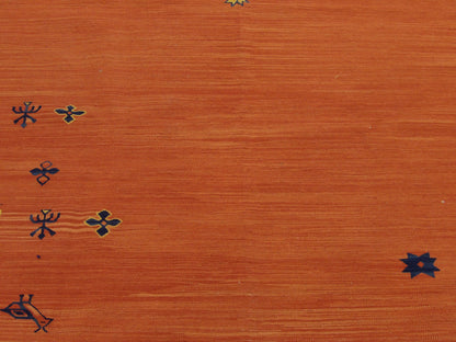 Kilim rug border detail
