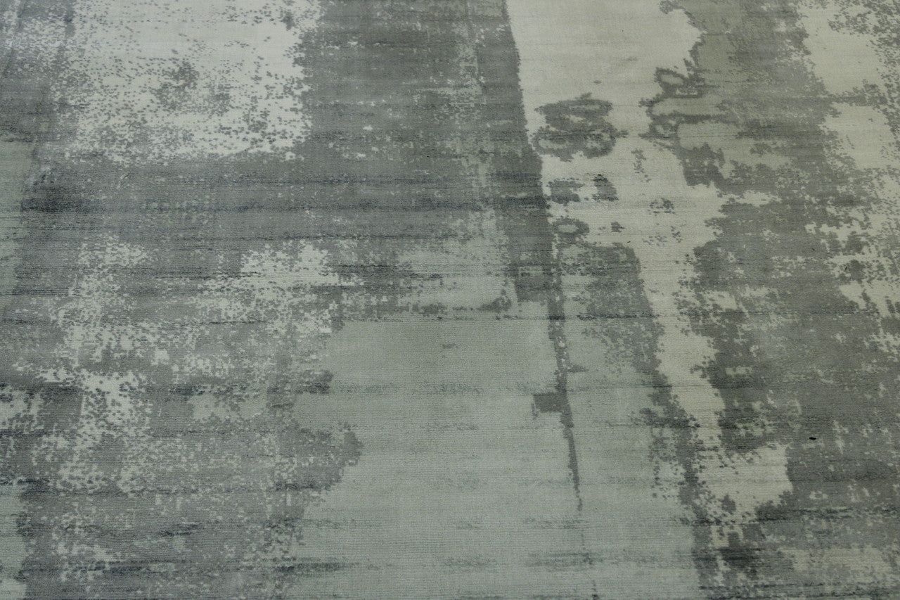 Modern Abstract Design rug border detail