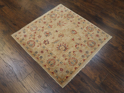 Full view of Oushak Chobi rug