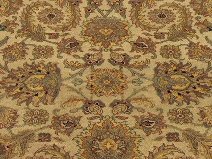 Antique wash wool texture close-up, gold and beige