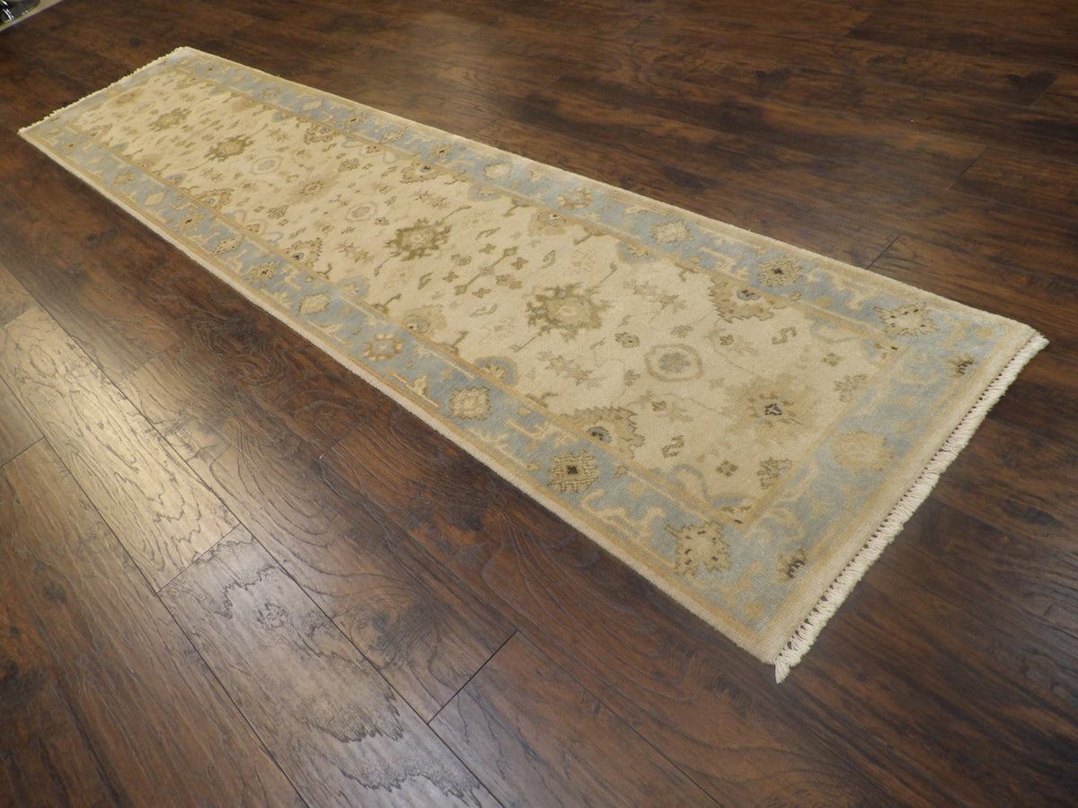 Full view of Turk Oushak Stone Wash rug