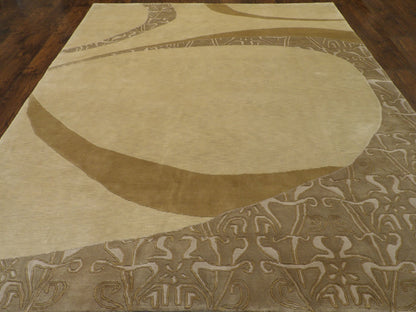 Curve rug corner detail