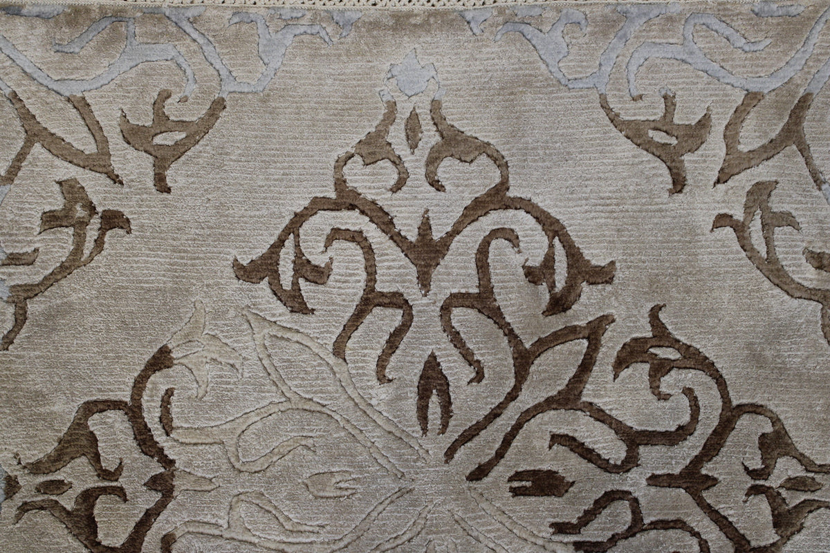 Full view of Modern Abusson rug