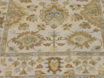Full view of Oushak rug