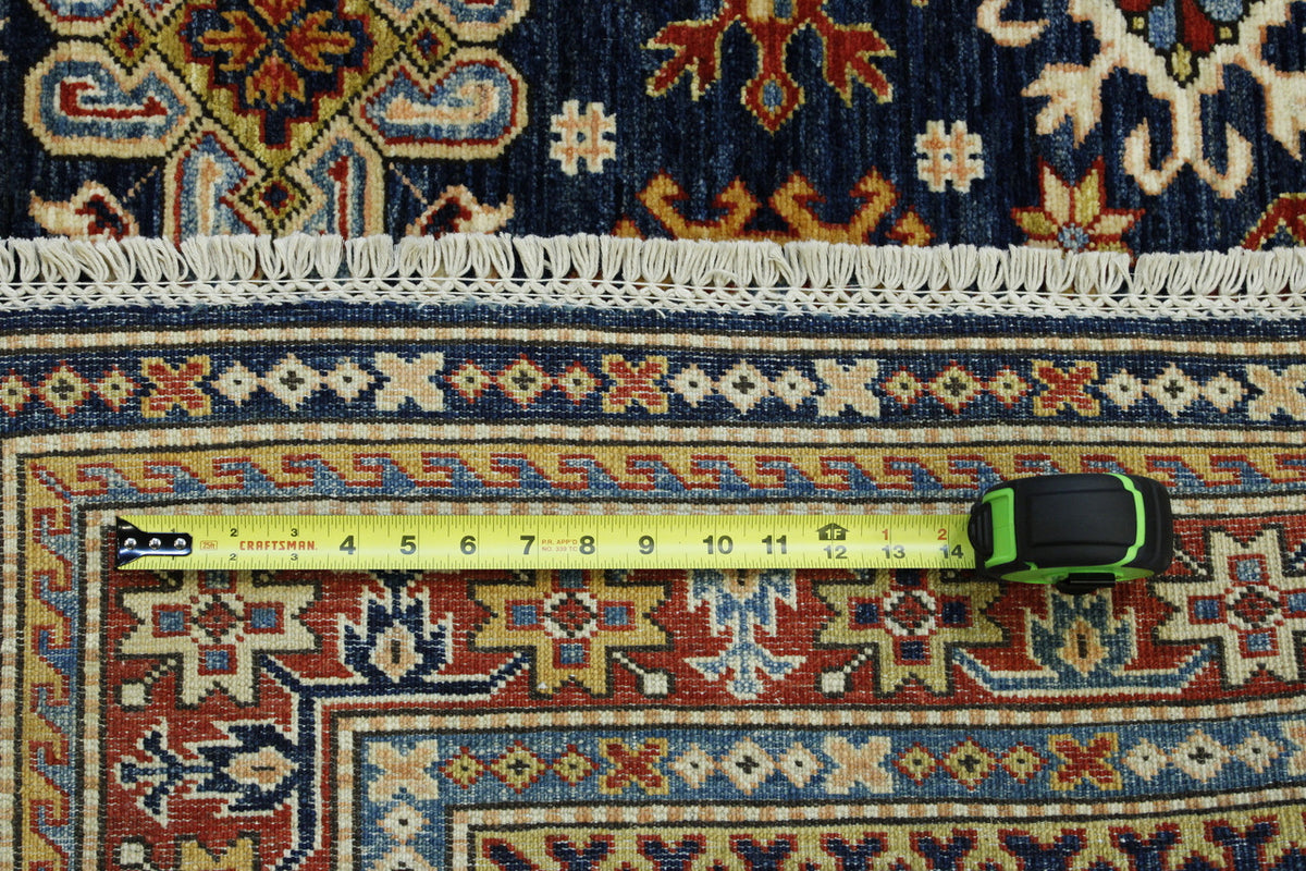 Tribal Super Fine Kazak pattern detail