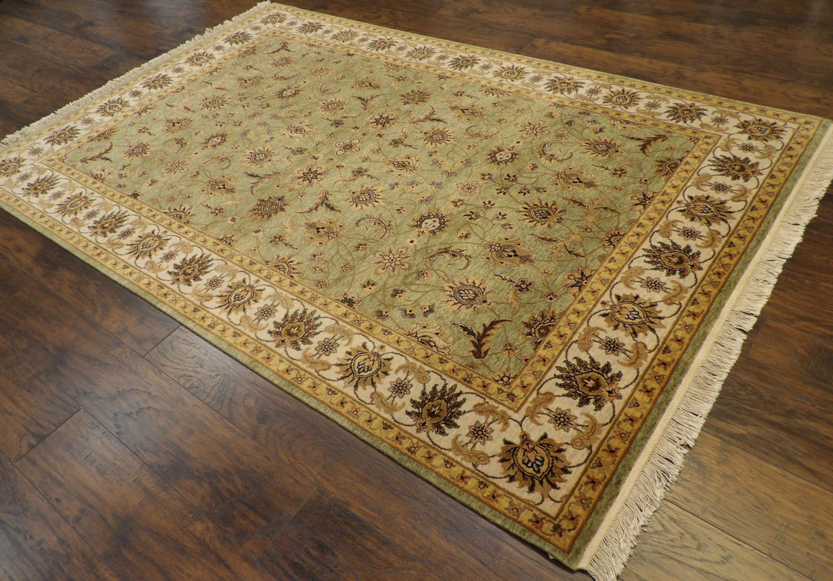 Full view of Fine Ziegler Tie Dye rug
