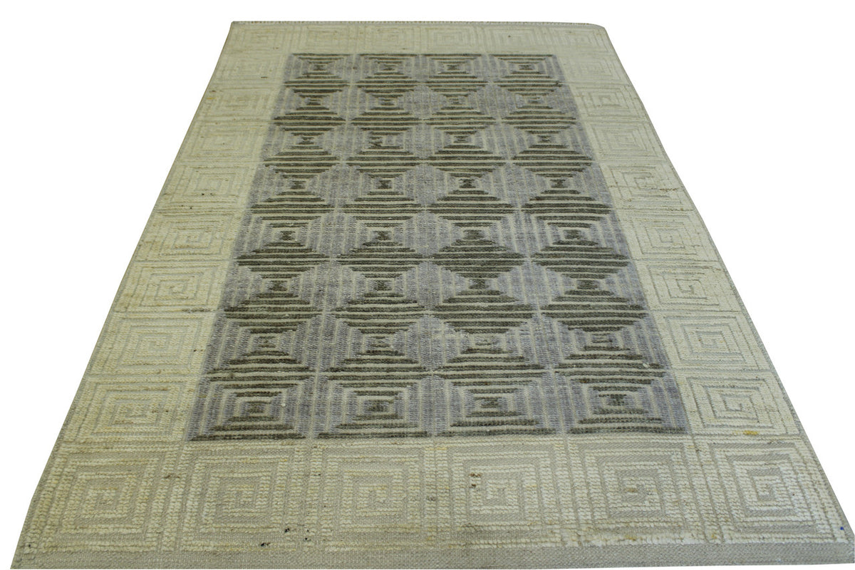 Full view of Modern Sumack Weave rug