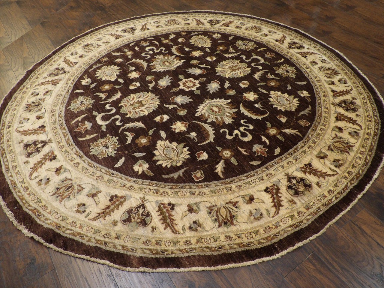 Full view of Oushak Chobi Natural Dye rug