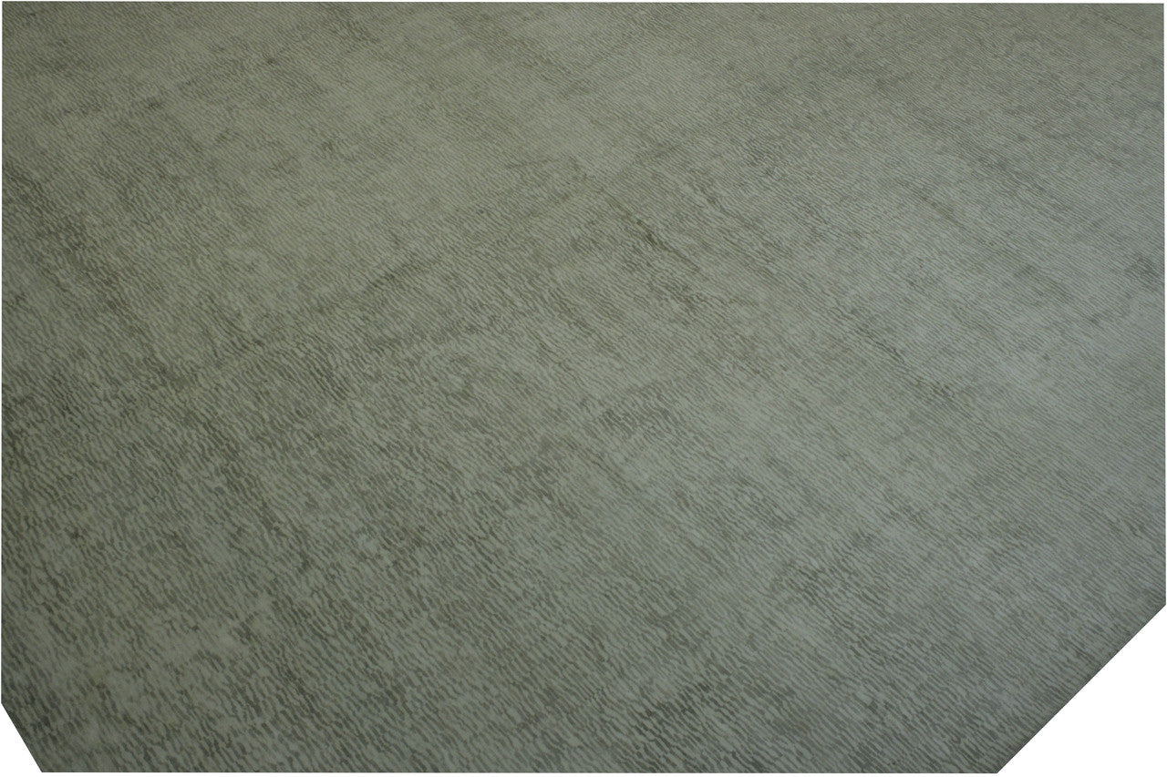 Modern Grass Design rug corner detail