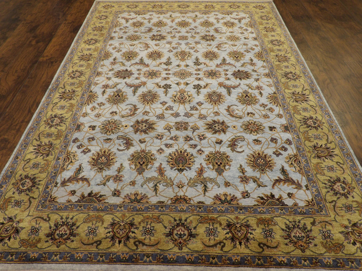 Fine Ziegler Tie Dye rug corner detail