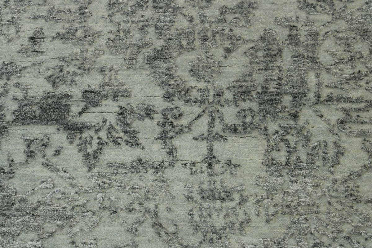 Full view of Transitional Abstract Broken Design rug