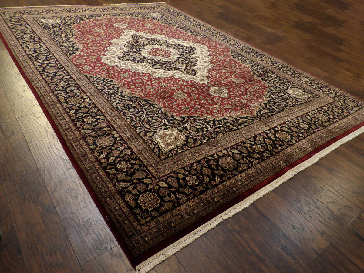 Full view of Fine Persian Tabriz rug
