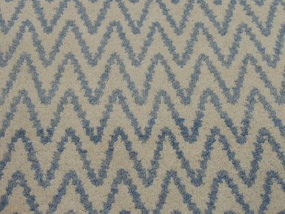 Back of Moroccan hand-knotted rug