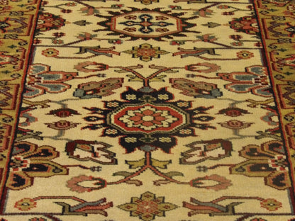 Back of Turkish Weave Ziegler hand-knotted rug