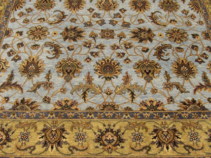 Fine Ziegler Tie Dye rug border detail