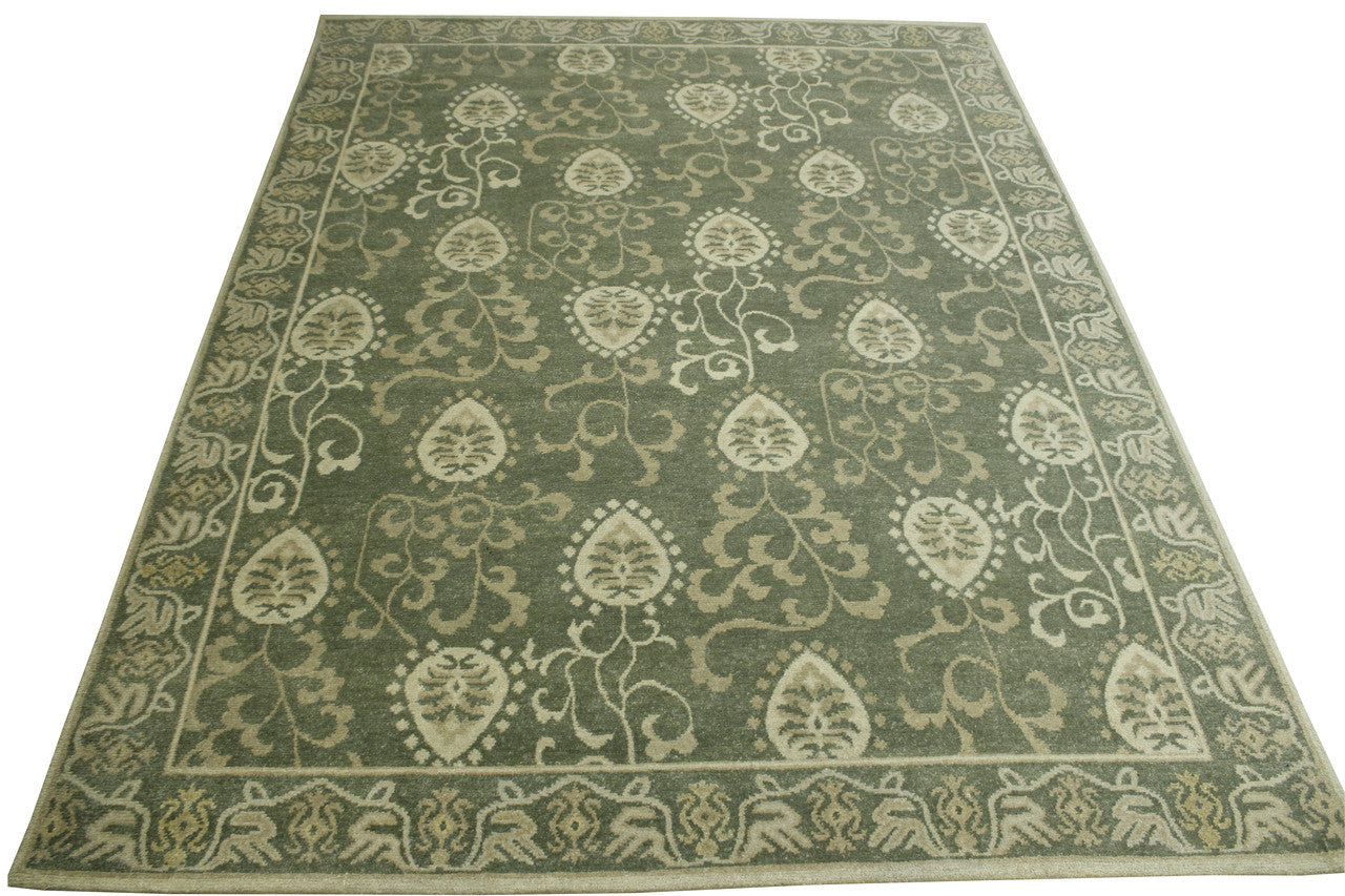 Full view of Tribal Ikat rug