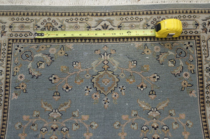 Back of Traditional Fine Sharukh Design hand-knotted rug