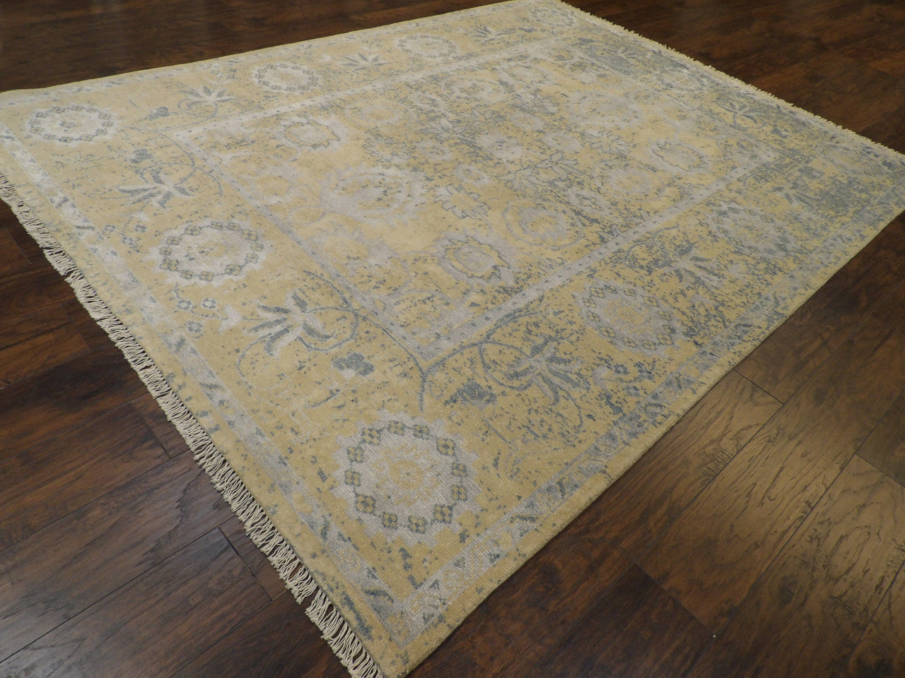 Turk Anatolian Oushak Oxidized Wash pattern detail