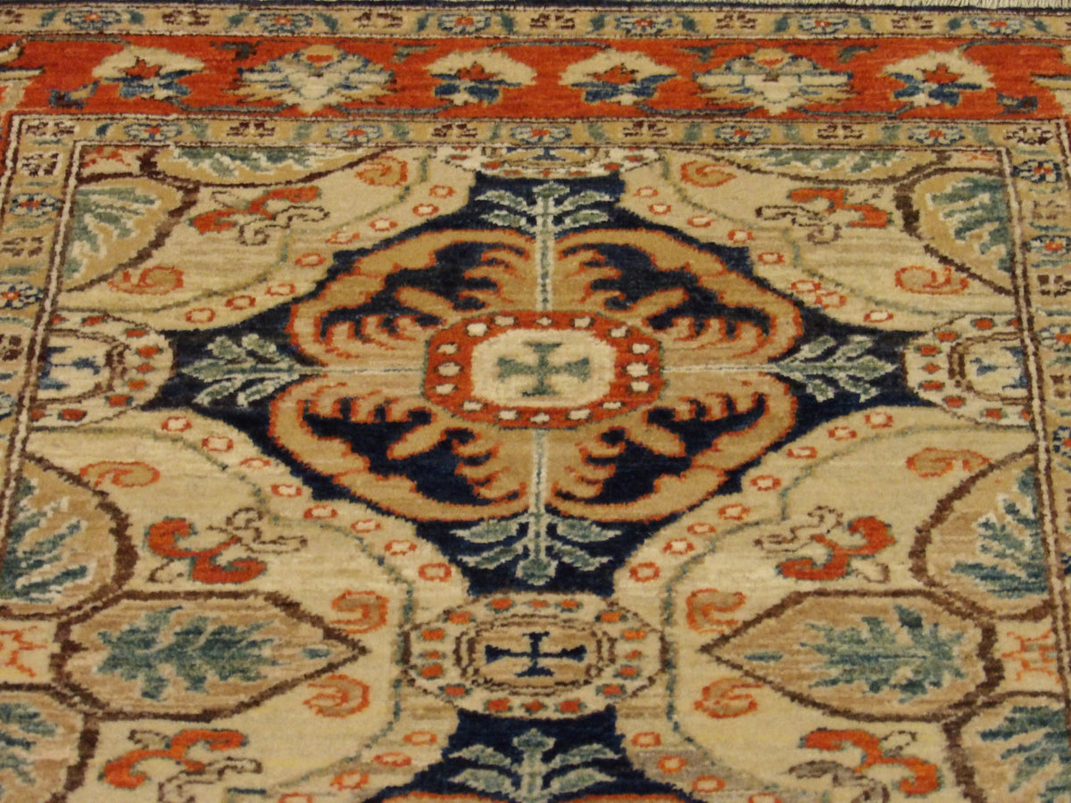 Super Kazak wool texture close-up