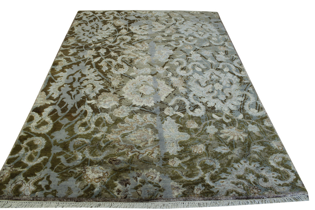 Full view of Modern Abstract Design rug