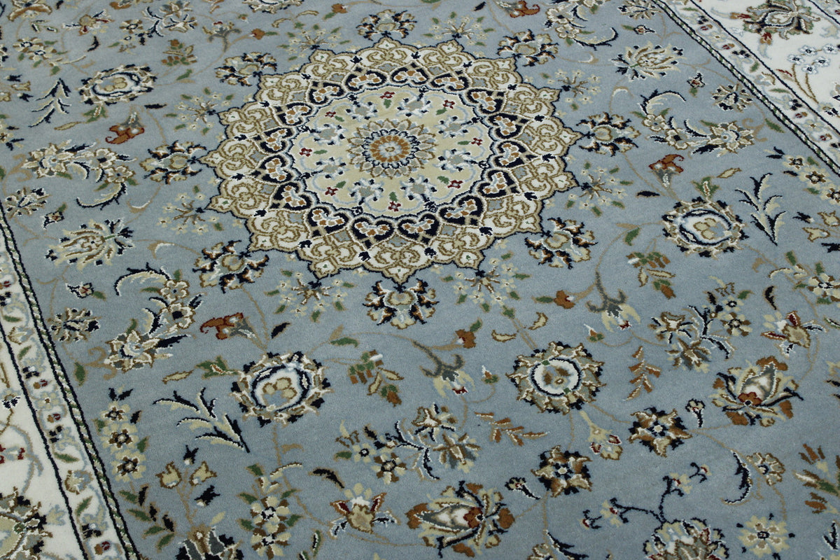 Full view of Traditional Fine Nain rug