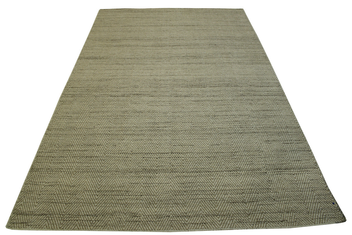 Modern Natural Lowpile rug corner detail