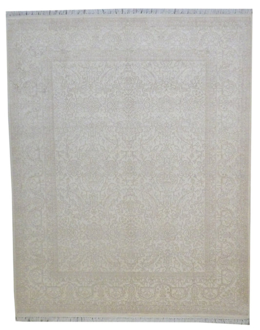 Fine Persian Farhan 8'0"x10'0" Hand-knotted Rug -w1004