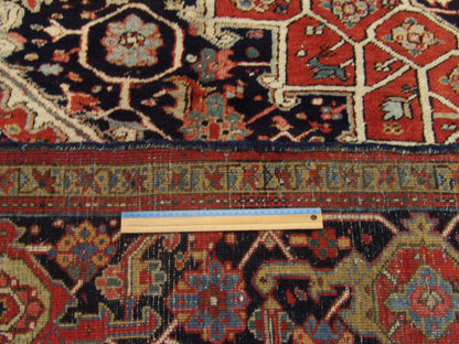Persian Antique Sherapi Hand-knotted Rug 11'8" x 15'3" - W829