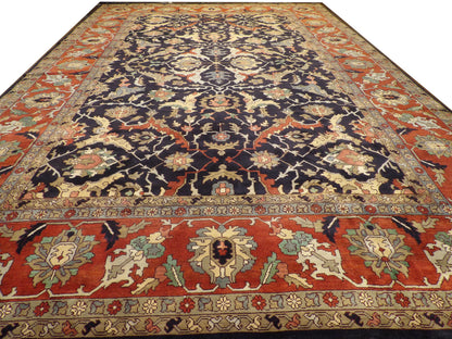 Persian Ziegler Hand knotted Wool Rug 12 x 17'9'' - W830