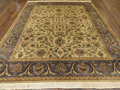 Fine Ziegler Tie Dye 8'0"x10'0" Hand-knotted Rug -w938