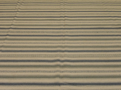 Coastal Flat-Weave Indoor/Outdoor 8'0"x10'0" Hand-knotted Rug -w1096