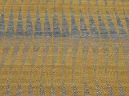 Coastal Flat-Weave Indoor/Outdoor 8'0"x10'0" Hand-knotted Rug -w10850