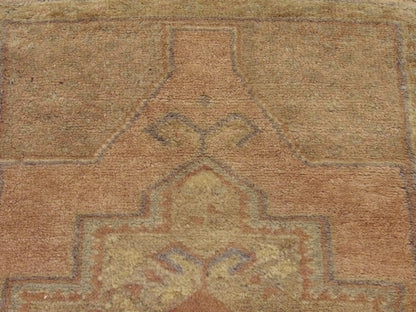 Vintage Anatolian Yastik Hand knotted Wool Rug 1'9" X 3'1" - W1118