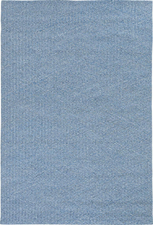 CONTEMPORARY HAND WOVEN RUG WOOL  -  WRU12DENIM