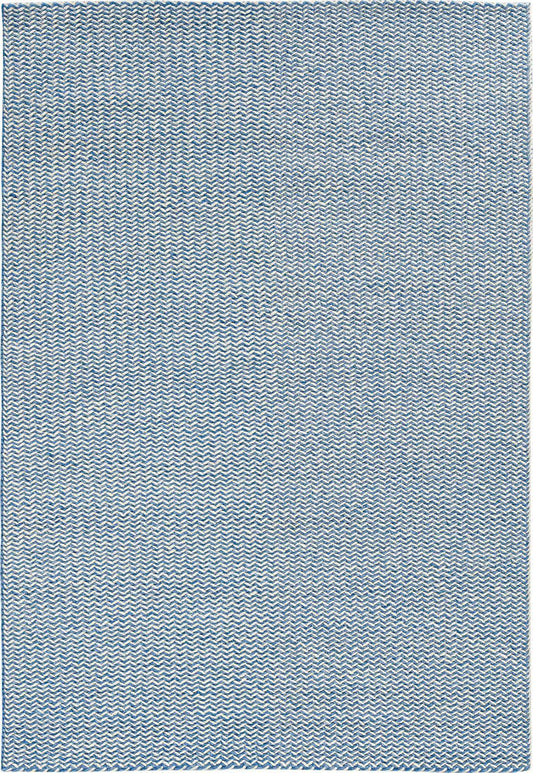 CONTEMPORARY HAND WOVEN RUG WOOL  -  WRU16SKYBLUE