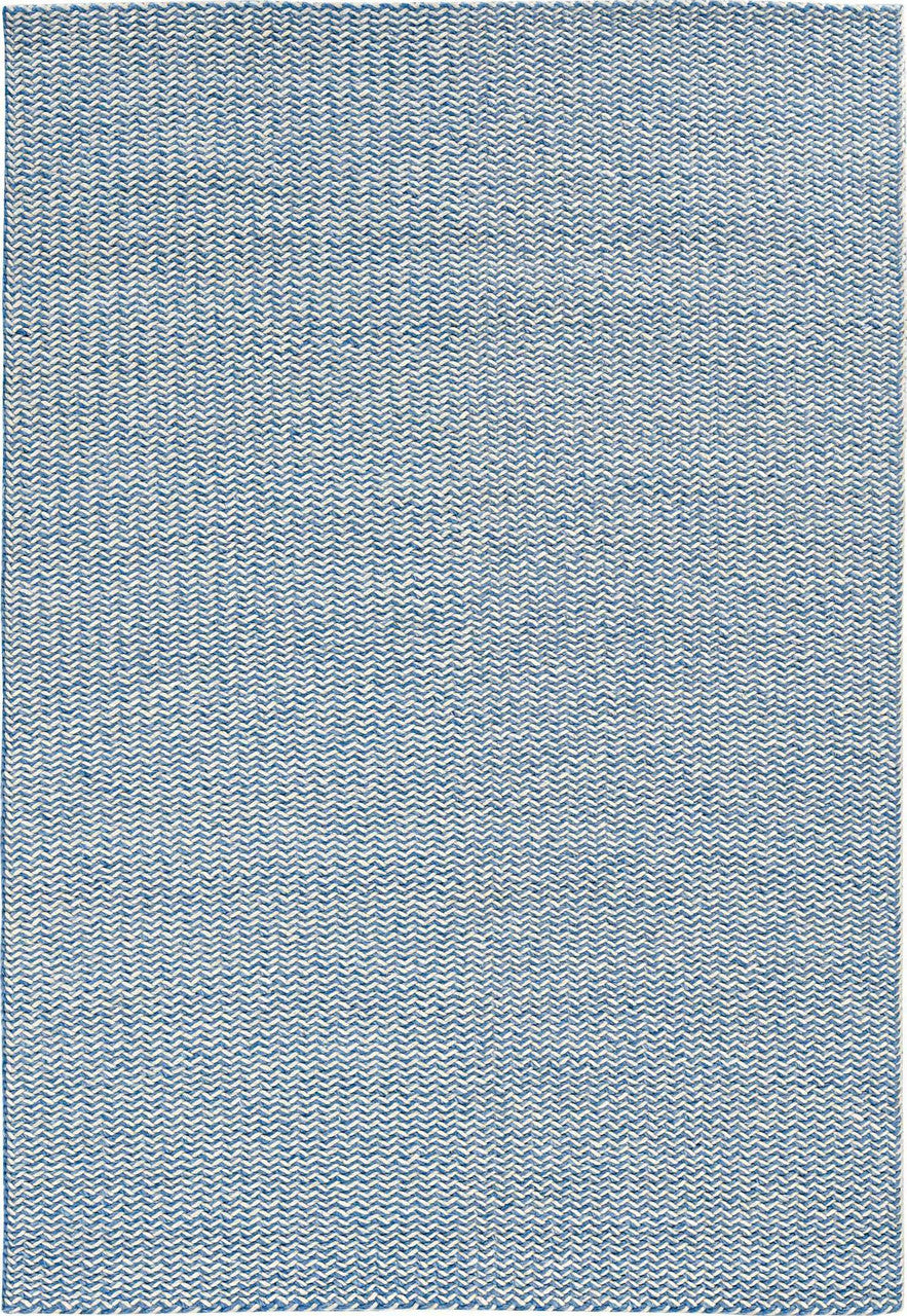 CONTEMPORARY HAND WOVEN RUG WOOL  -  WRU16SKYBLUE