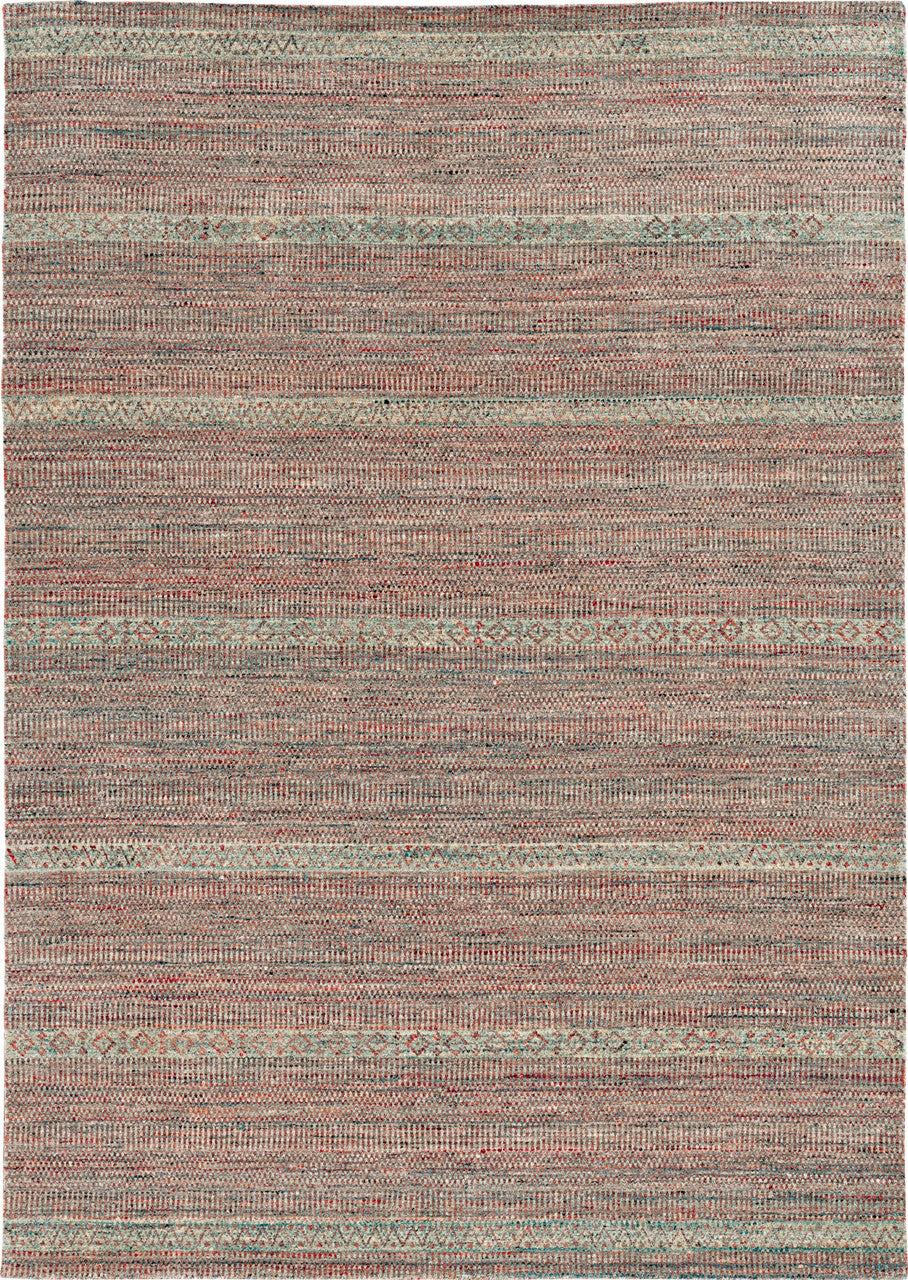 CONTEMPORARY HAND WOVEN RUG WOOL  -  WRU405MULTI