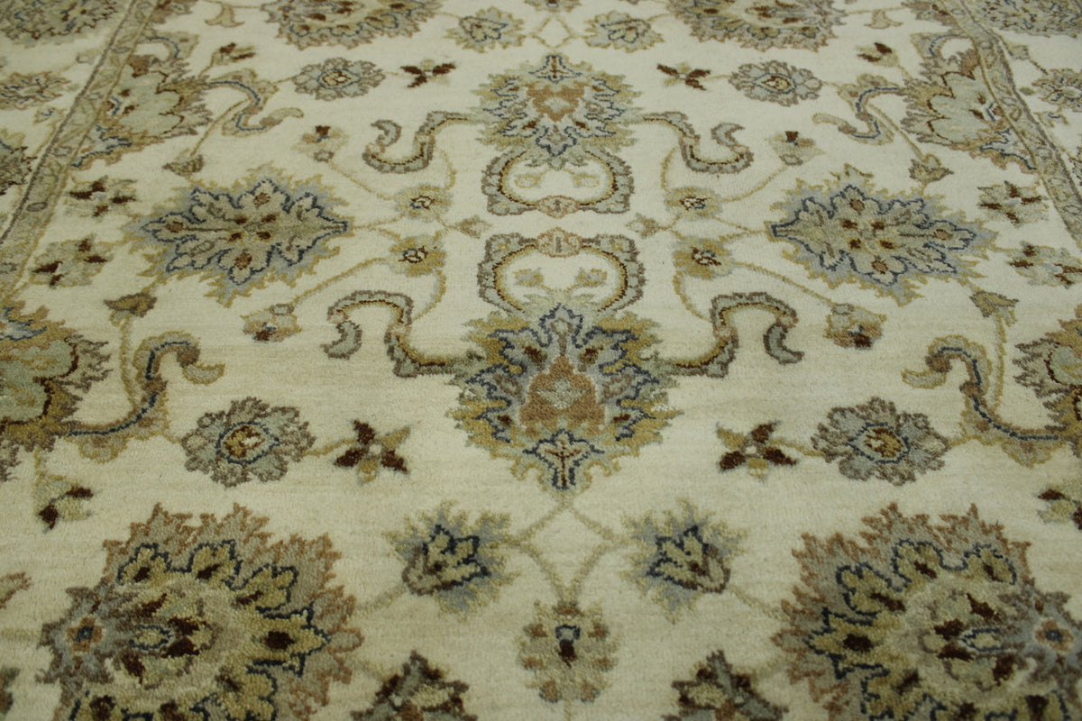 Full view of Oushak Indo Ziegler rug