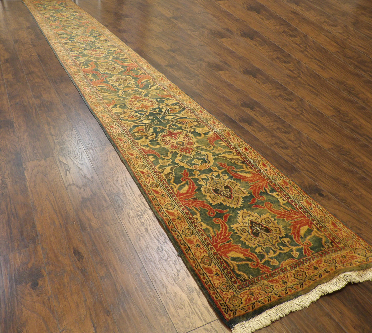 Full length view of Agra Ziegler runner