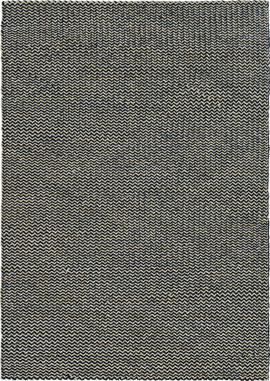 CONTEMPORARY HAND WOVEN RUG WOOL  -  WRU19MIDNIGHT