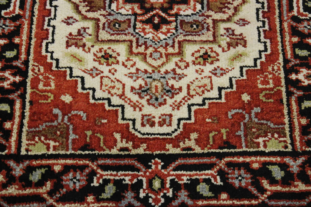 Close-up of wool pile, Beige rug