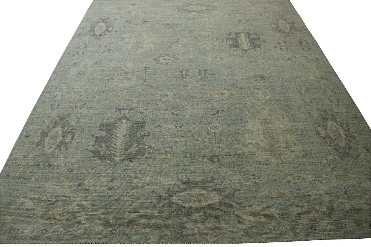 Oushak Wash Chobi pattern detail