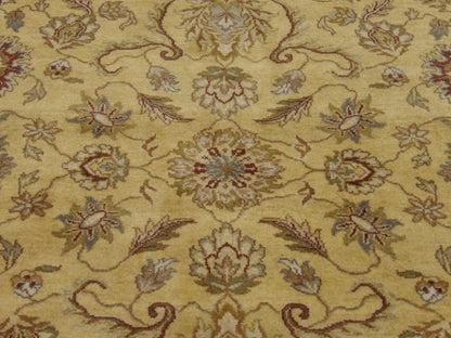 Back of Fine Persian Kashan Tie Dye hand-knotted rug