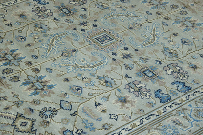 Full view of Oushak Colorful Ziegler rug