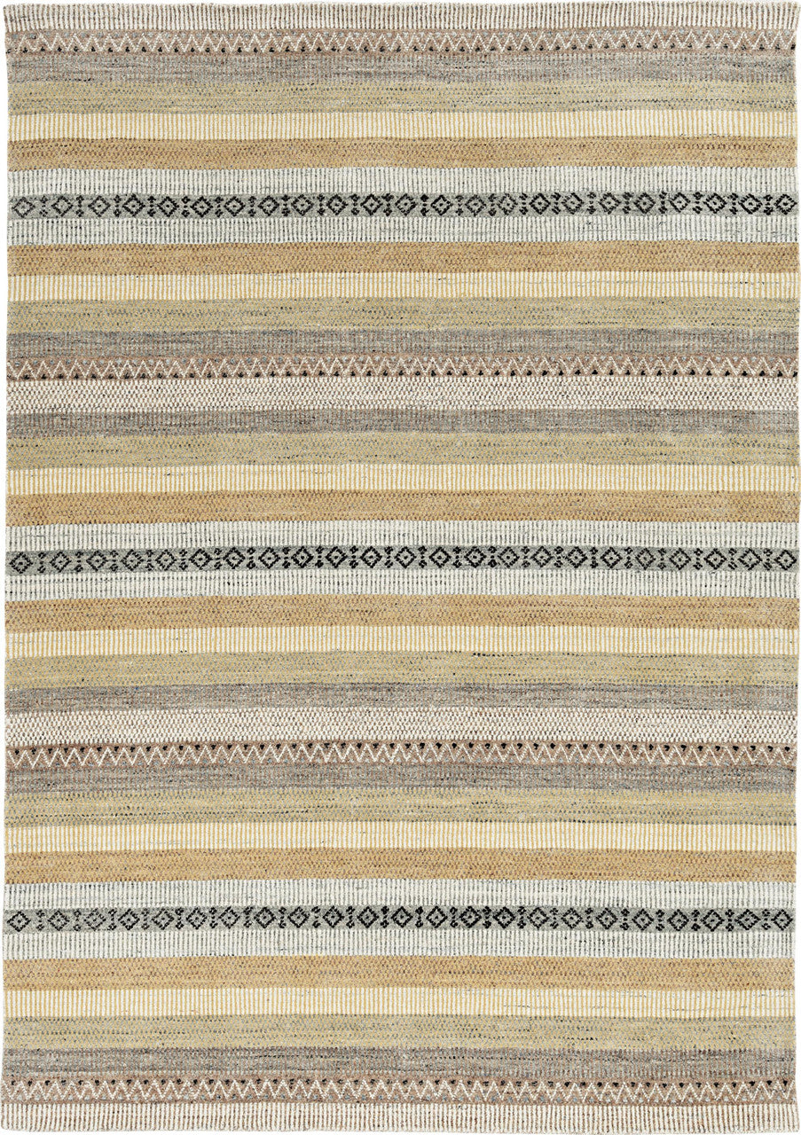 CONTEMPORARY HAND WOVEN RUG WOOL  -  WRU402HAZELNUT